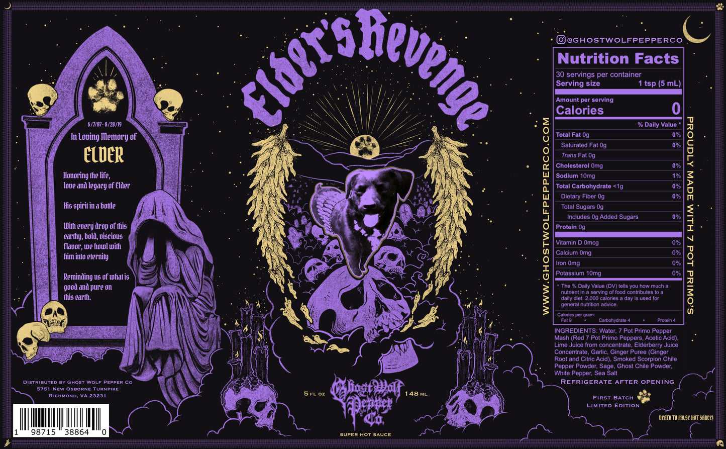 Elder’s Revenge Hot Sauce